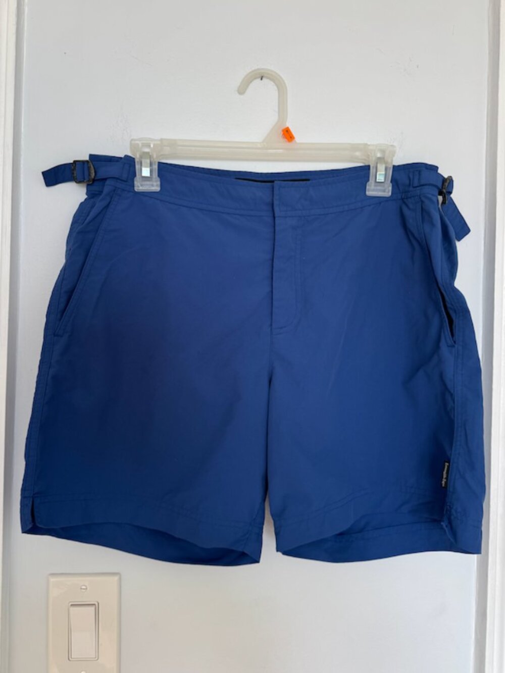 Ermenegildo Zegna Blue Swim Trunks in Medium